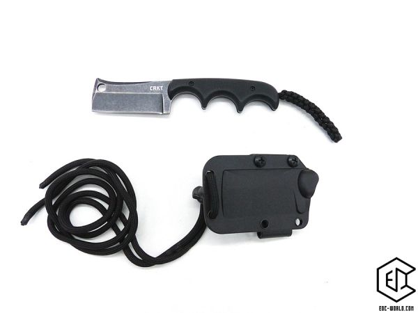 CRKT® : Minimalist Cleaver Blackout Neck Knive